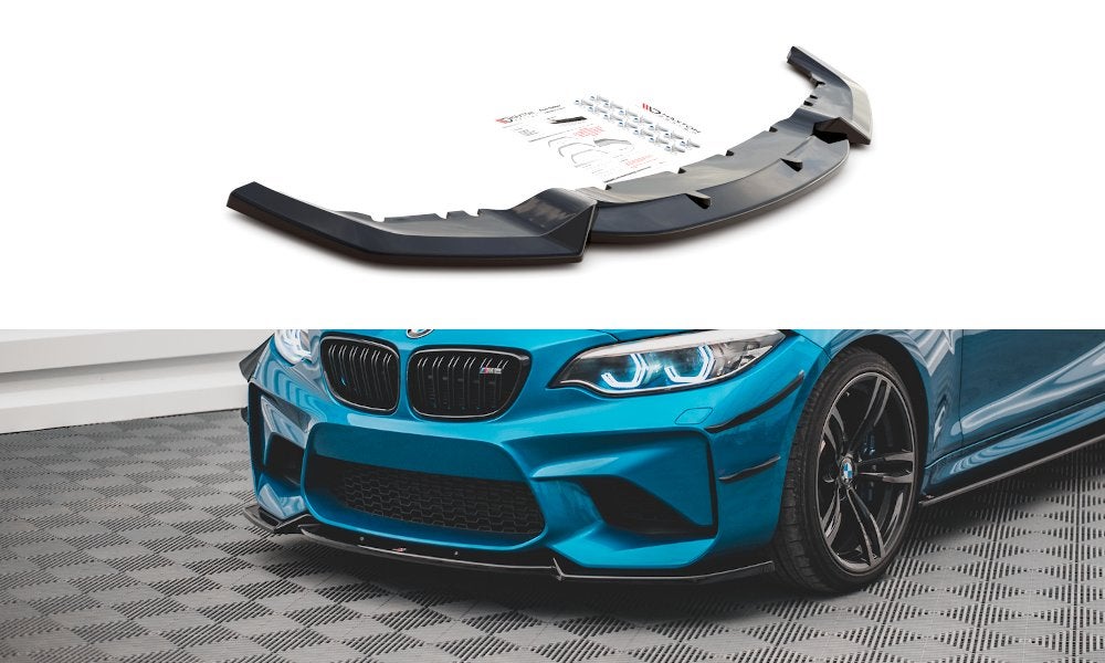 Voorlip sideskirt diffuser spoiler - BMW M2 F87 Coupe 16-20, Ophalen of Verzenden