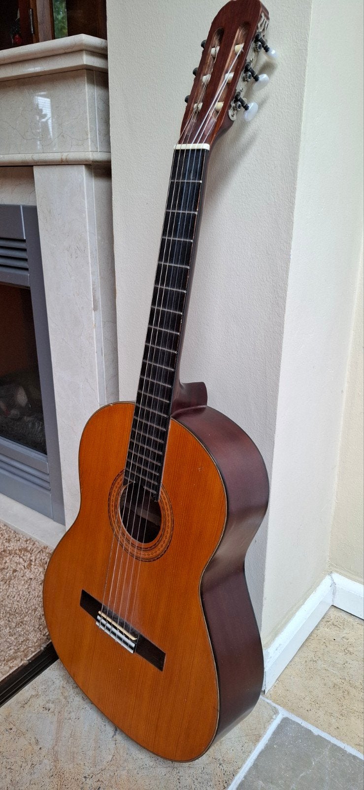 Dixon akoestische gitaar - Klassiek model, Ophalen of Verzenden, Gebruikt, Klassieke of Spaanse gitaar