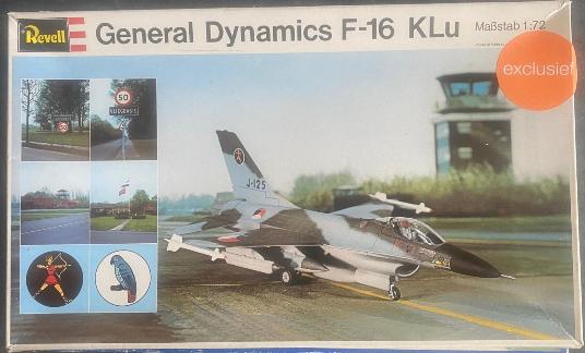 1:72 F-16 Klu Revell 0219, 1:72 tot 1:144, Revell, Nieuw, Ophalen of Verzenden