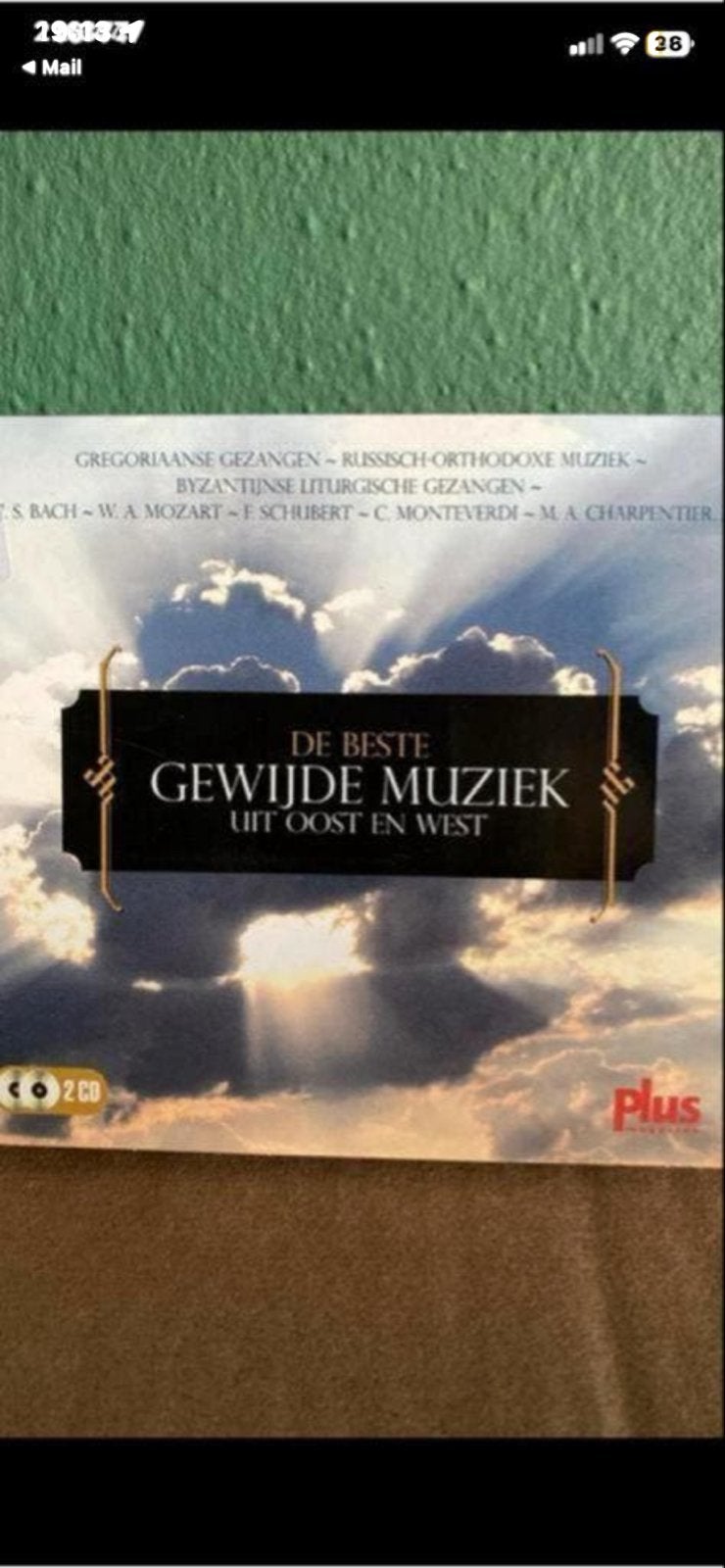 De Beste Gewijde Muziek uit Oost en West - 2 CD's, Cd's en Dvd's, Gebruikt, Overige typen, Ophalen of Verzenden, Inclusief doosje