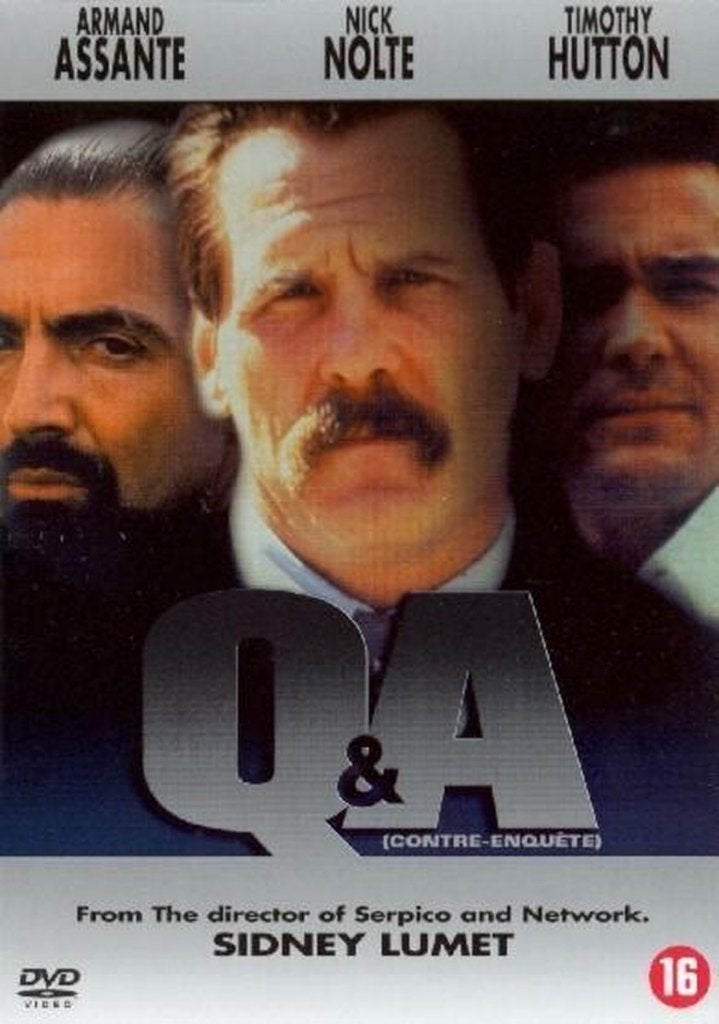 Q&A (1990) DVD Nick Nolte -Sidney Lumet 'Dirty Cop'' CLASSIC, Engels, Alle leeftijden, Nederlands, Ophalen of Verzenden