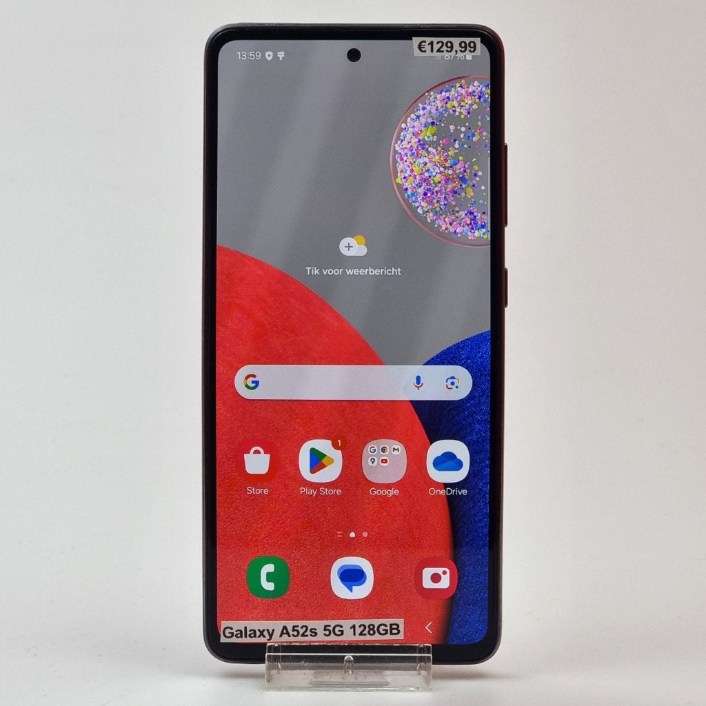 Samsung Galaxy A52s 5G 128GB Zwart | Nette Staat, Samsung, Zo goed als nieuw, Support@Samsung.com, 129, Samsung-ro, Yeongtong-gu
Suwon-si, Gyeonggi-do 16677
South Korea