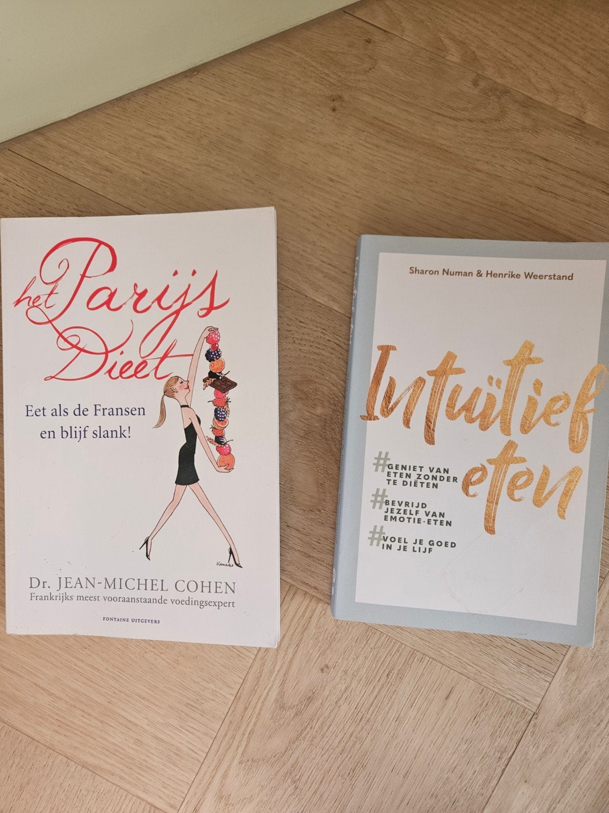 Het Parijs Dieet & Intuïtief Eten - Gezondheid & Voeding, Boeken, Ophalen of Verzenden, Zo goed als nieuw, Dieet en Voeding, Dr. Jean-Michel Cohen, Sharon Numan & Henrike Weerstand
