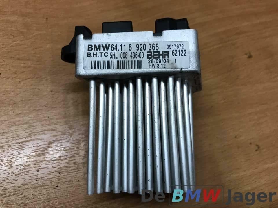 Kachelweerstand kachelegel BMW E46 E39 X3 X5 64116920365, Auto-onderdelen, Gebruikt, Ophalen of Verzenden, BMW, BMW