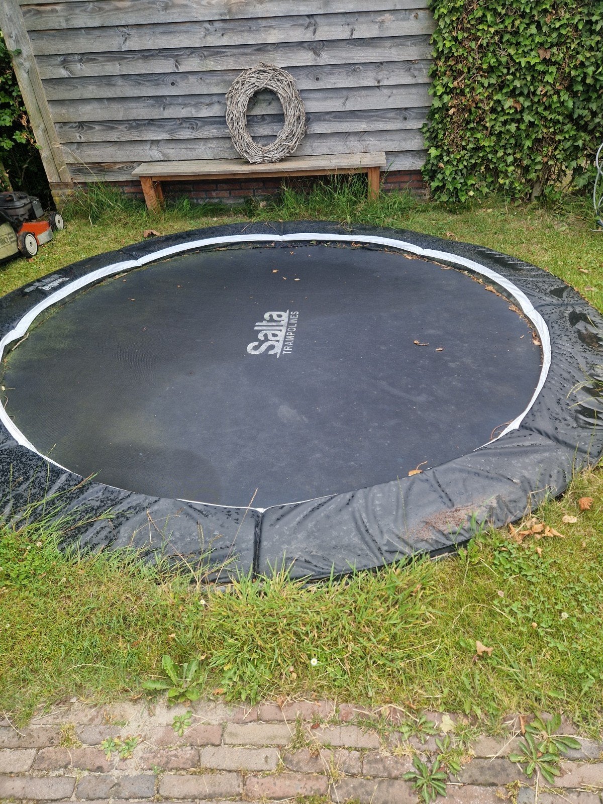 Salta Trampoline - Gebruikt, maar nog goed voor plezier, Ophalen, Gebruikt