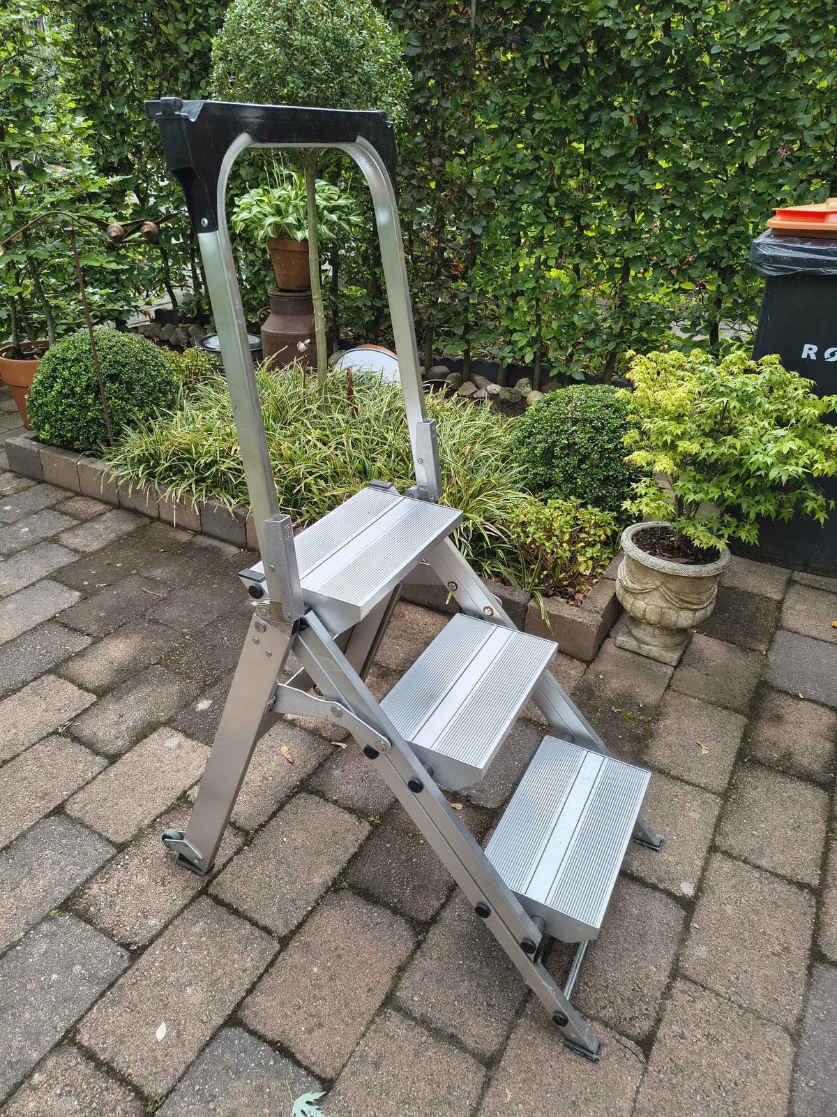 Kelfort trap 3 treden, Doe-het-zelf en Verbouw, Ladders en Trappen, Ophalen of Verzenden, Zo goed als nieuw, Minder dan 2 meter