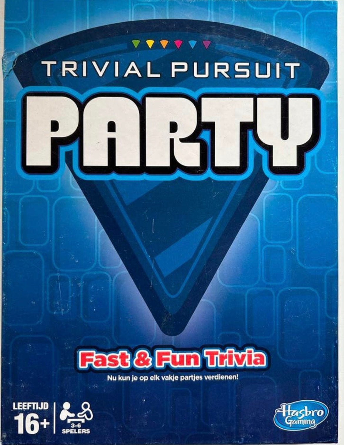 Trivial Pursuit Party Gezelschapsspel, Hobby en Vrije tijd, Een of twee spelers, Ophalen of Verzenden, Zo goed als nieuw