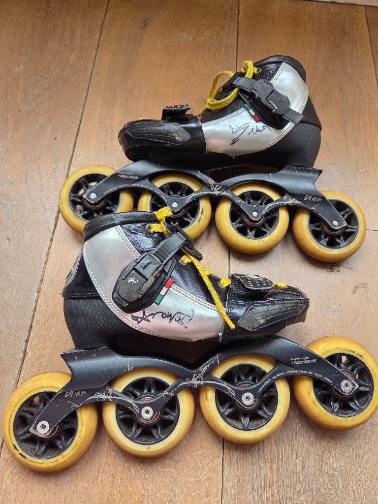 Luigino Inline Skates – verstelbaar maat 31-34 – 84 mm, Sport en Fitness, Ophalen of Verzenden, Inline skates 4 wielen, Powerslide