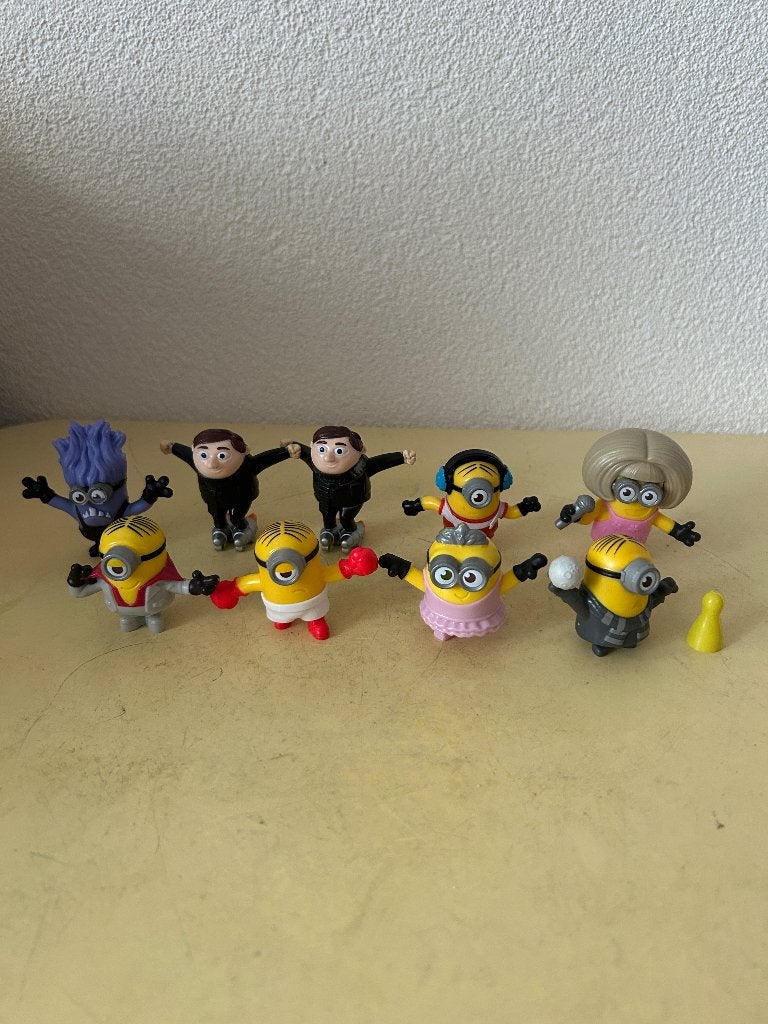 Minions & Gru Figuren Set - McDonald's Toys, Verzamelen, Ophalen of Verzenden, Zo goed als nieuw