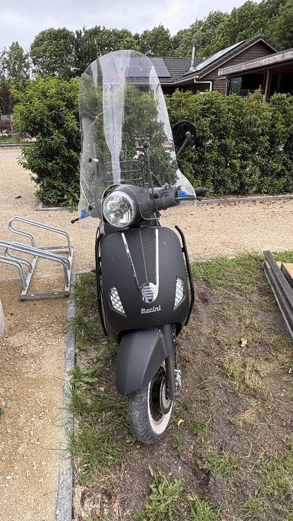 Berini Scooter matt zwart 2022, Ophalen, Gebruikt, Berini, Benzine