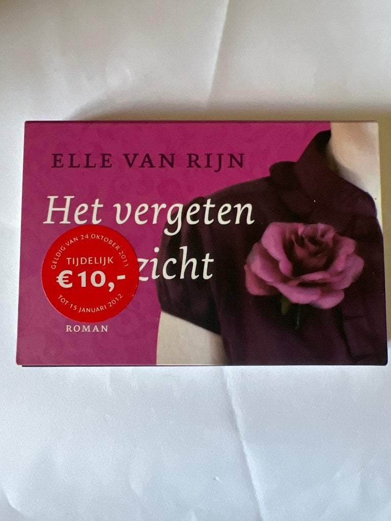 Elle van Rijn Het Vergeten Gezicht Dwarsligger 100, Ophalen of Verzenden, Zo goed als nieuw, EElle van Rijn, Nederland
