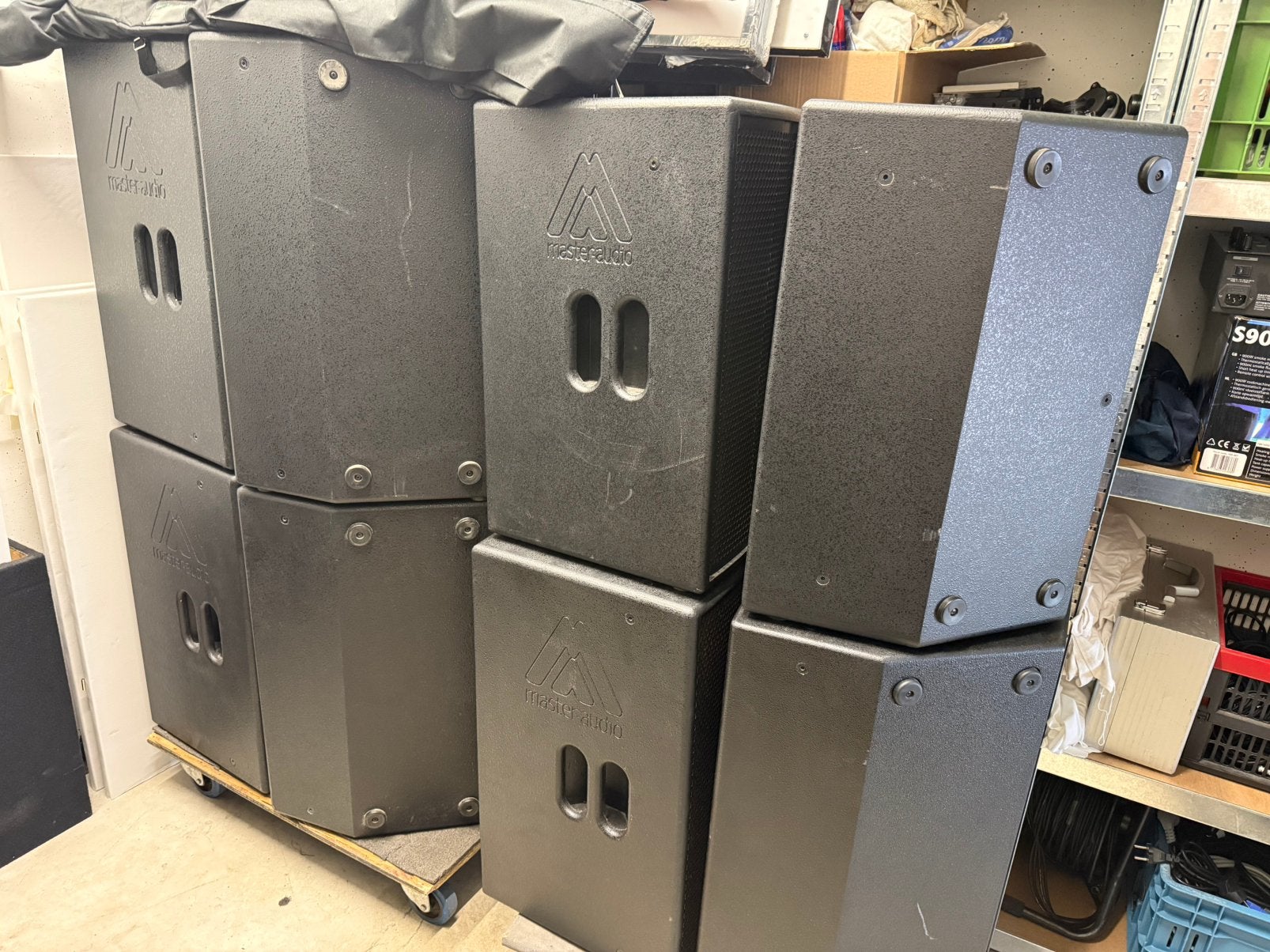 Master Audio 6x EL15 en 2x EL12, Ophalen, Zo goed als nieuw, Overige merken