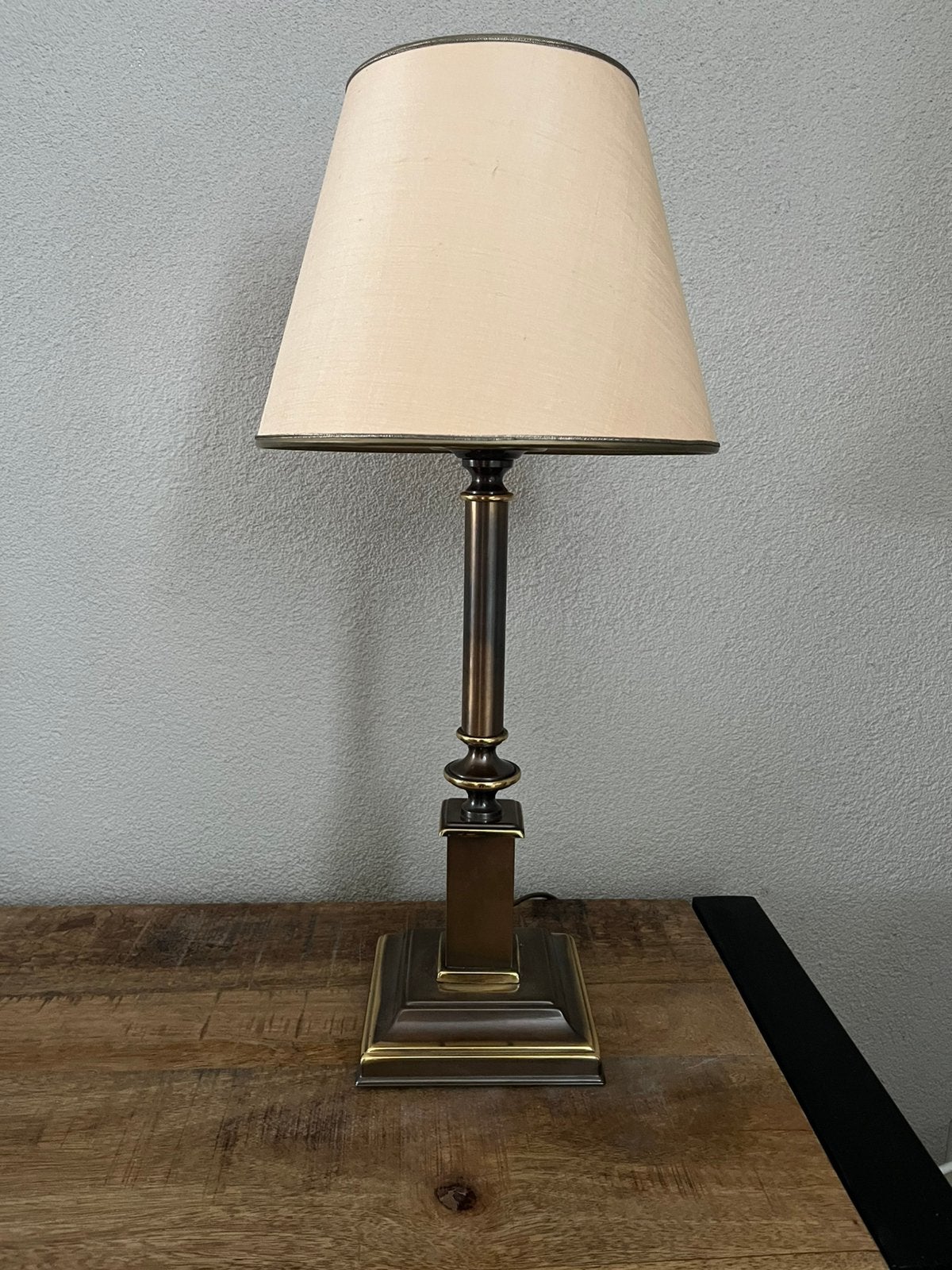 Grote vintage Herda tafellamp Hollywood Regency, Huis en Inrichting, Ophalen of Verzenden