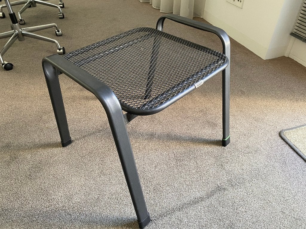 tuin bijzettafel, Ophalen, Zo goed als nieuw, Vierkant, Metaal