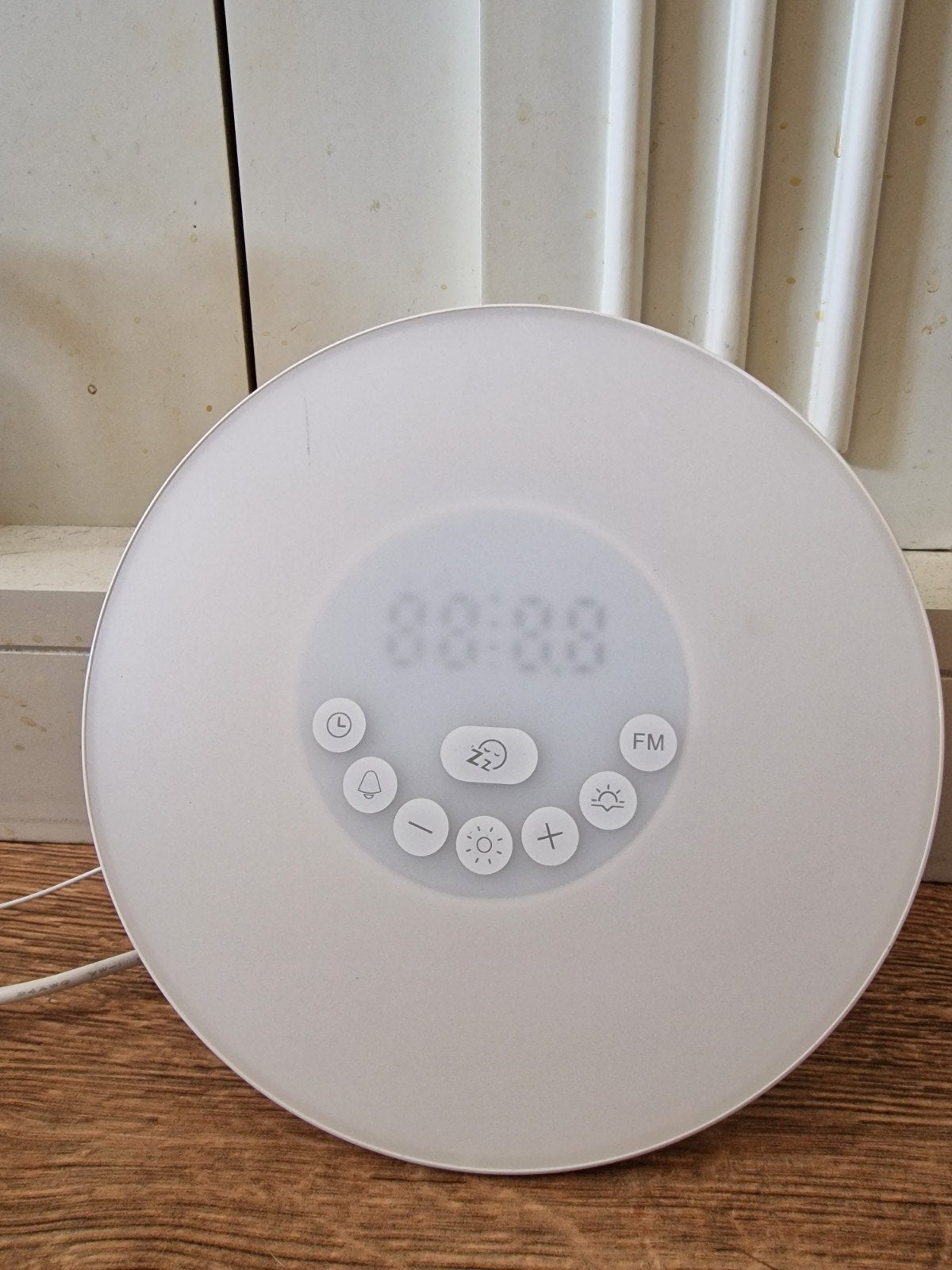 Nikkei Wekkerradio met Wake-up Light en FM-radio, Ophalen of Verzenden