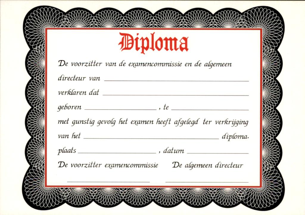 kaart, diploma, gefeliciteerd, Verzamelen, Verzenden, 1980 tot heden, Ongelopen, Overige thema's