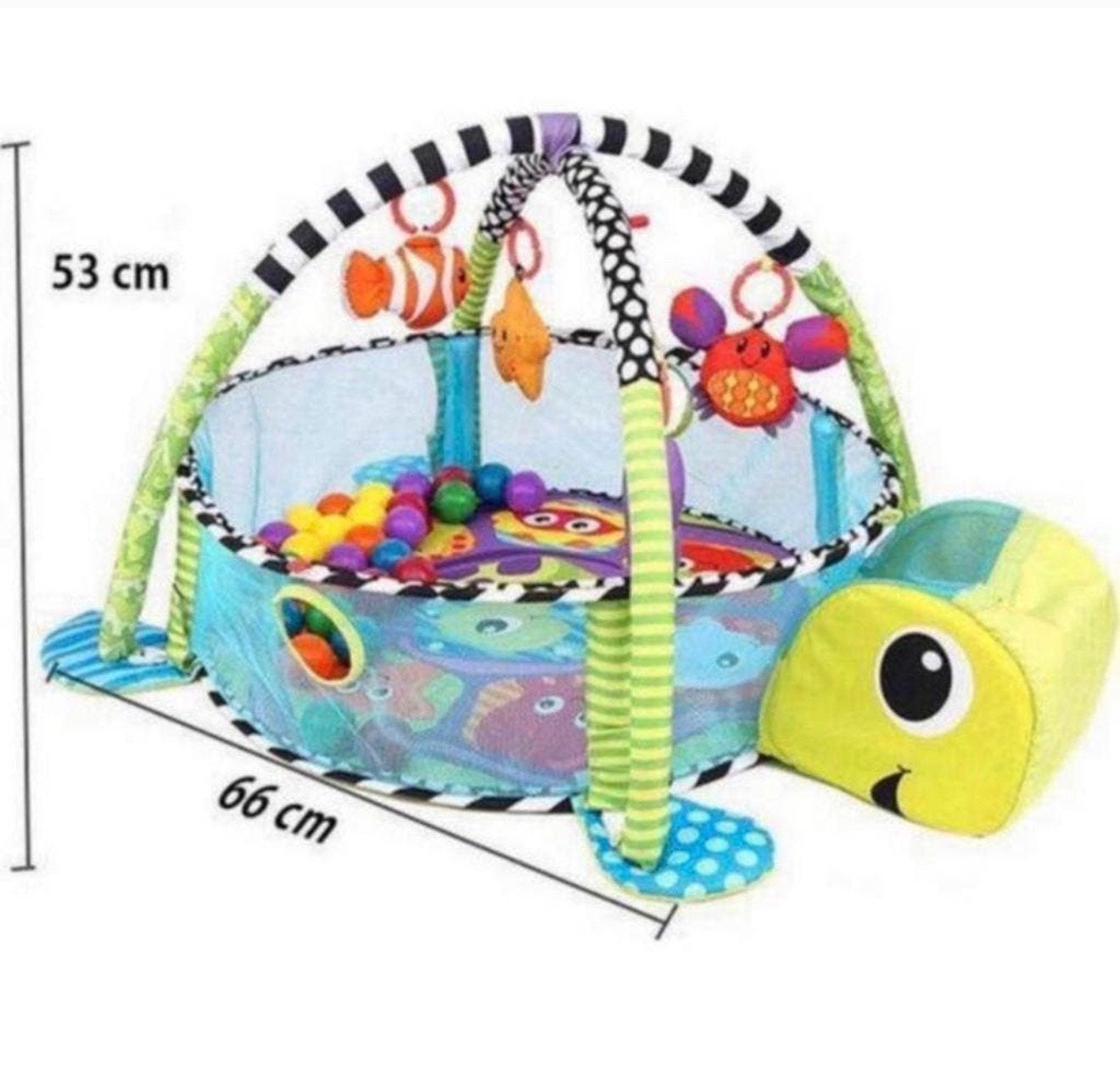 Baby Peuter Kleuter Speelmat - 3 in 1 Speelkleed Ballenbak, P, P, P, Nieuw