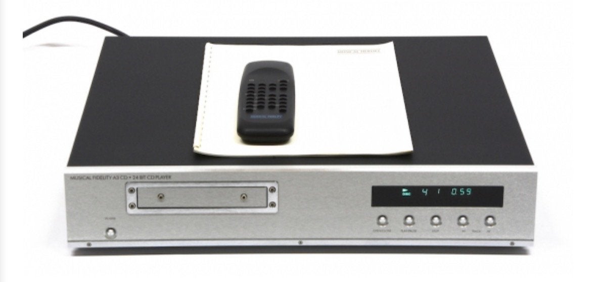 Musical Fidelity A3 CD-Speler + Afstandsbediening + Manual, Ophalen of Verzenden, Zo goed als nieuw, Overige merken