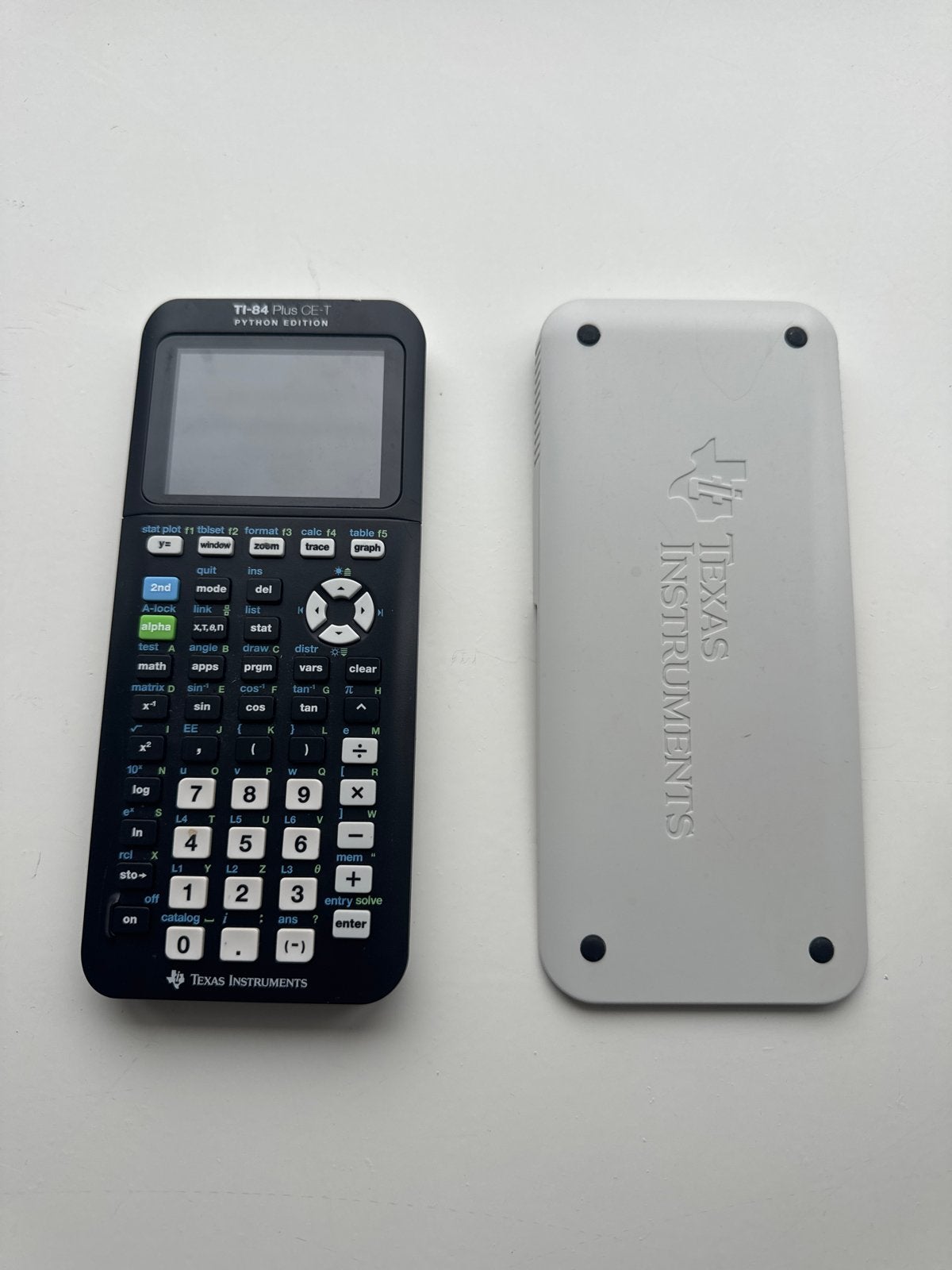 Texas Instruments TI-84 plus CE-T rekenmachine met oplader, Ophalen of Verzenden, Grafische rekenmachine, Gebruikt