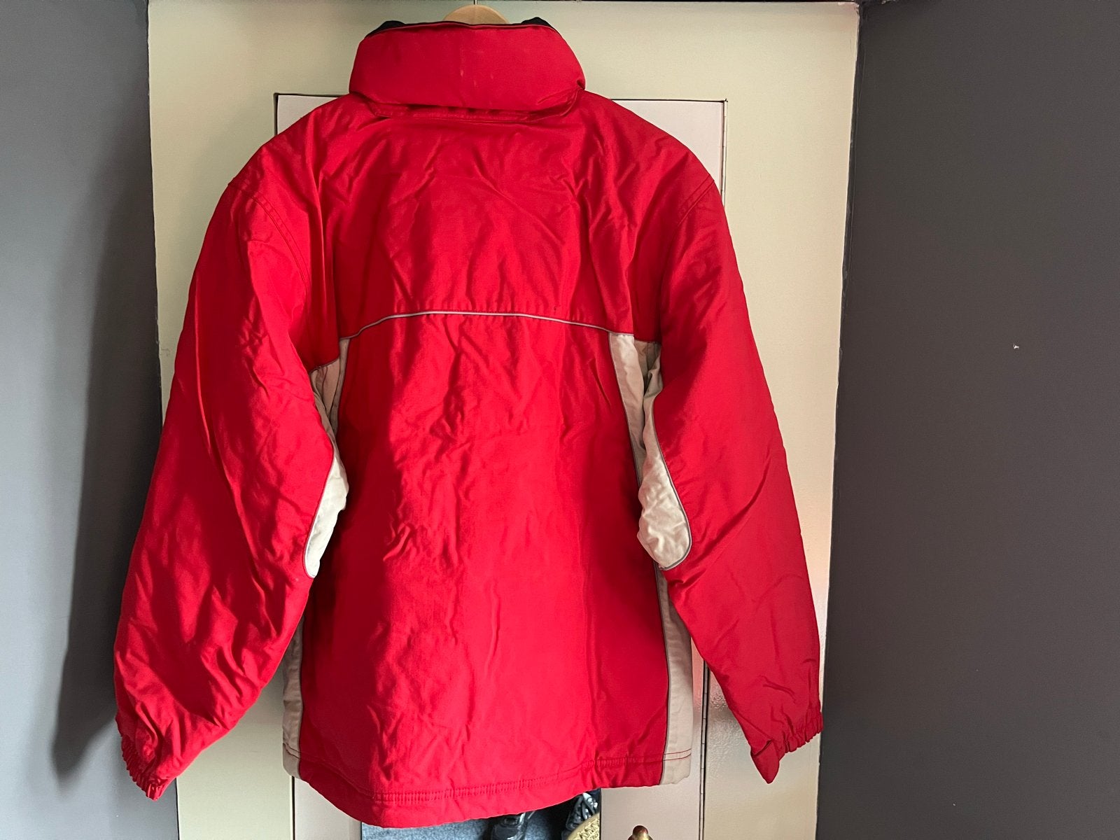 Billabong ski-jas / snowboardjas rood - Maat L, Kleding | Heren, Ophalen, Gedragen, Maat 48/50 (M), Jack