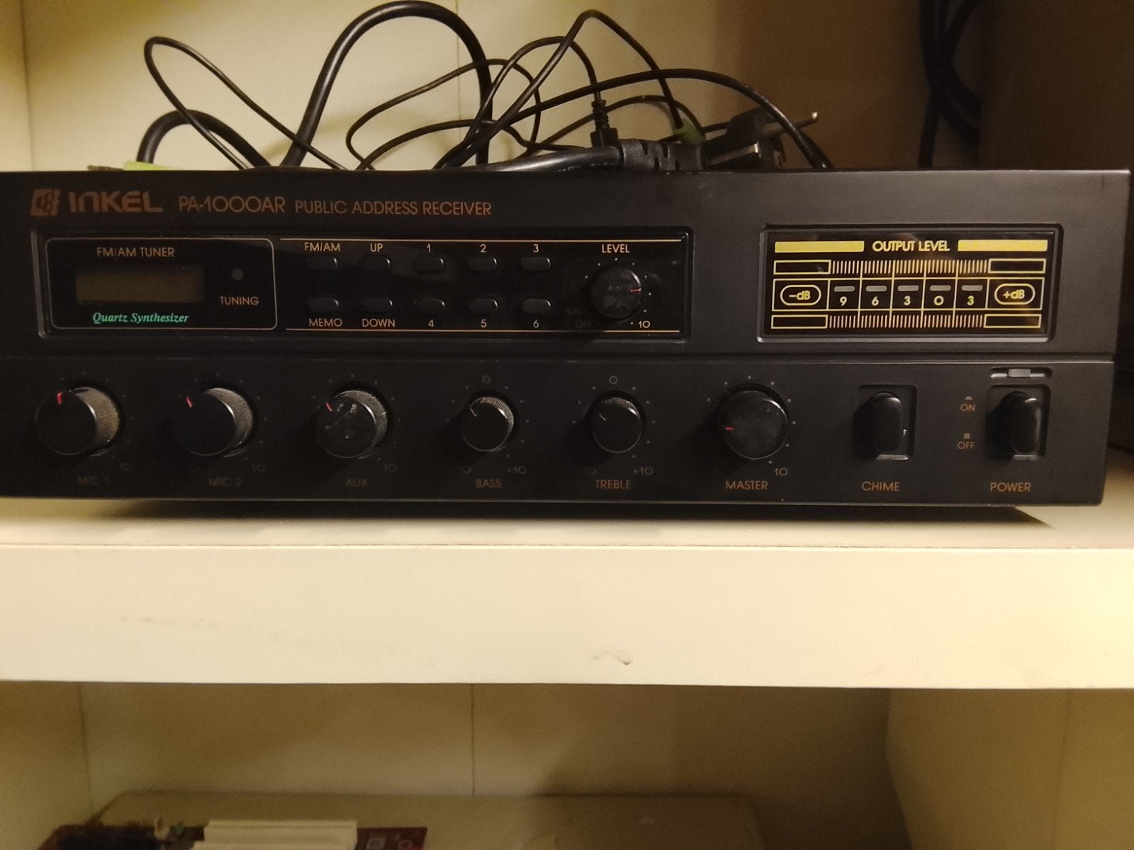 Inkel PA-1000AR Public Address Receiver - Vintage Versterker, Ophalen of Verzenden, Inkel, Inkel@gmail.com, Korea