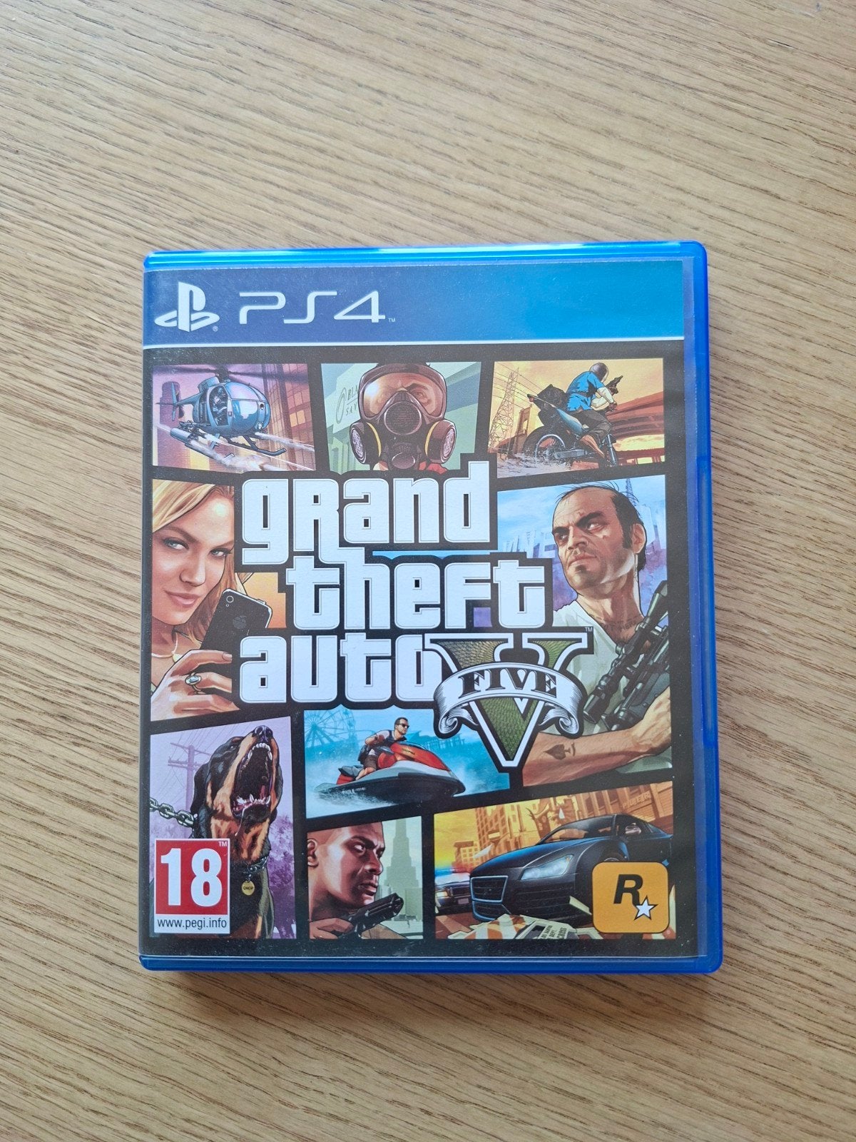 Grand Theft Auto V (GTA 5) PS4, Spelcomputers en Games, Games | Sony PlayStation 4, Avontuur en Actie, Online, Vanaf 18 jaar, 1 speler