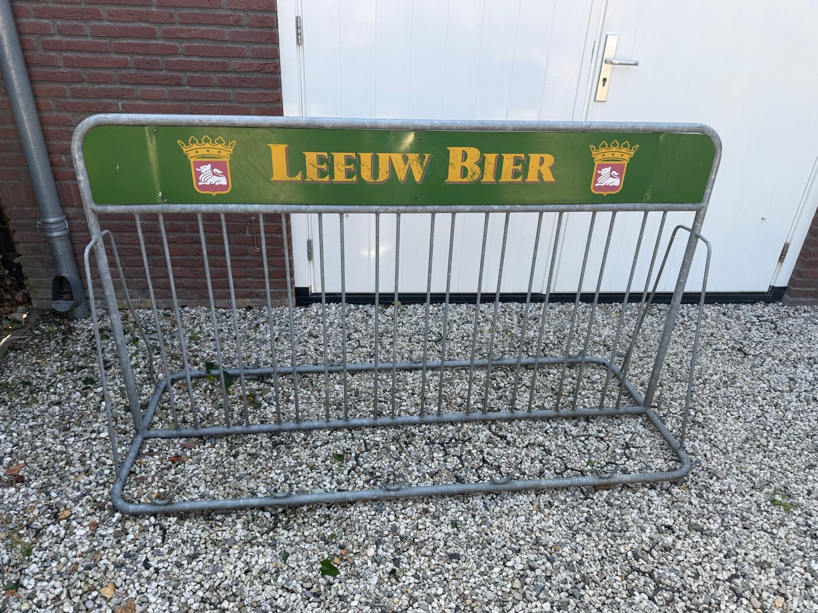 Leeuw Bier fietsenrek - Vintage reclame item, Ophalen, Gebruikt