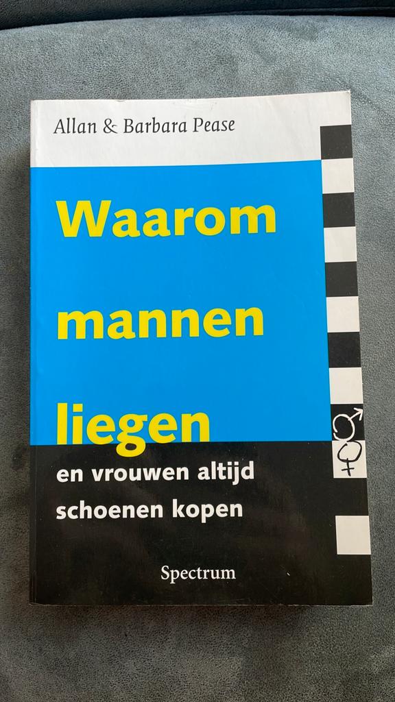 Waarom mannen liegen - en vrouwen altijd schoenen kopen, Ophalen of Verzenden, Zo goed als nieuw, Sociale psychologie