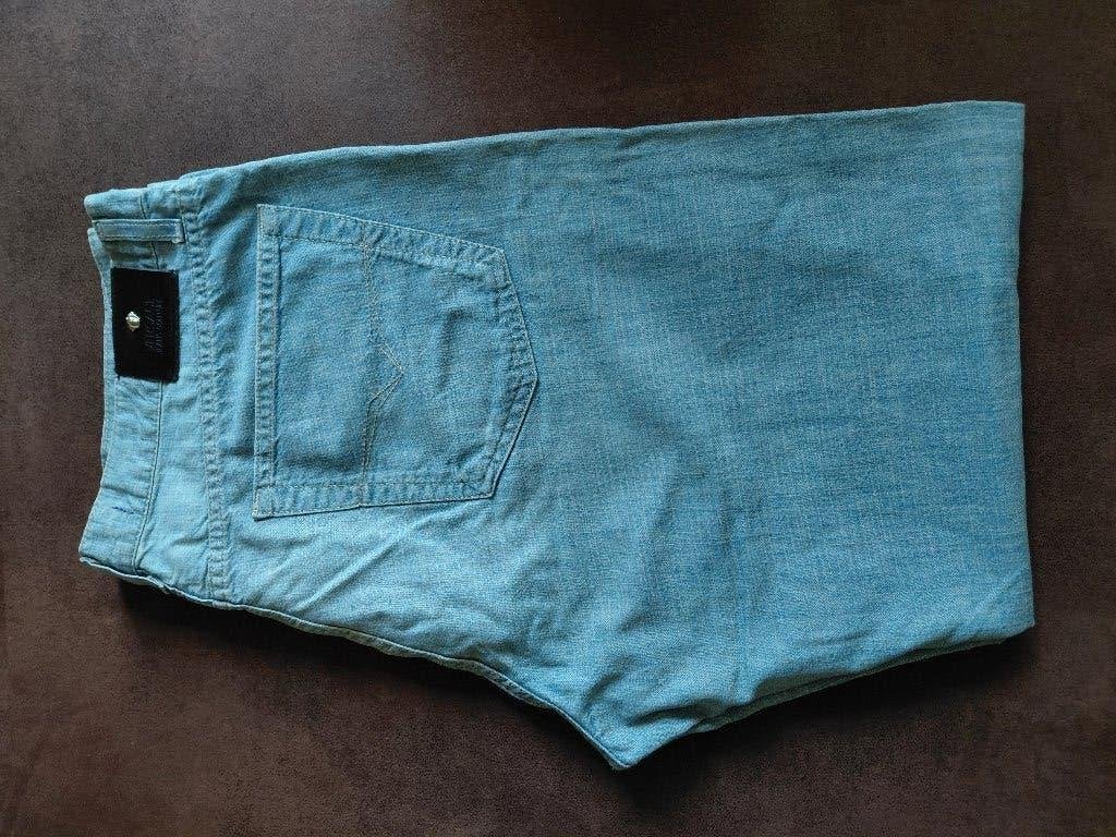 Versace jeans couture maat: 38/52, W36 - W38 (confectie 52/54), Blauw, Ophalen of Verzenden, Zo goed als nieuw