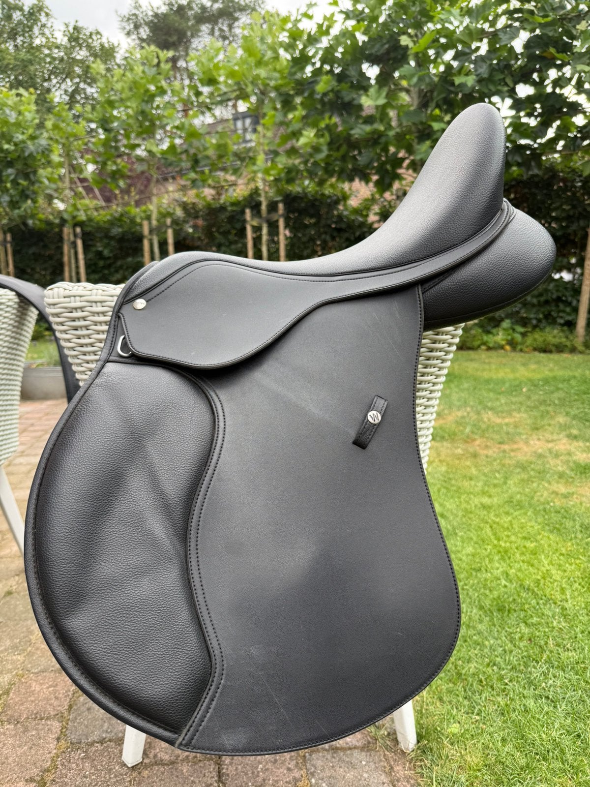 Wintec 500 VGZ 17 inch HART in zeer nette staat, Dieren en Toebehoren, Paarden en Pony's | Zadels, Gebruikt, M (17 inch), Ophalen of Verzenden