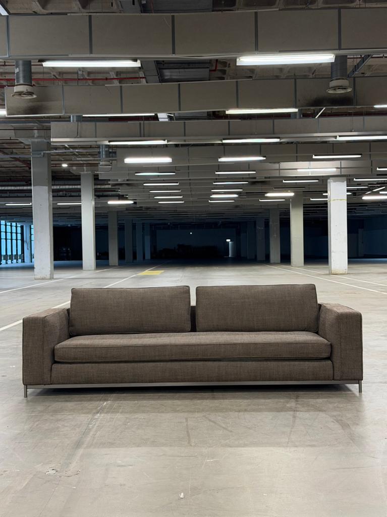 Minotti Williams Bank | Gemêleerd | NIEUWSTAAT + Garantie, 250 tot 300 cm, Overige materialen, 75 tot 100 cm, Ophalen of Verzenden
