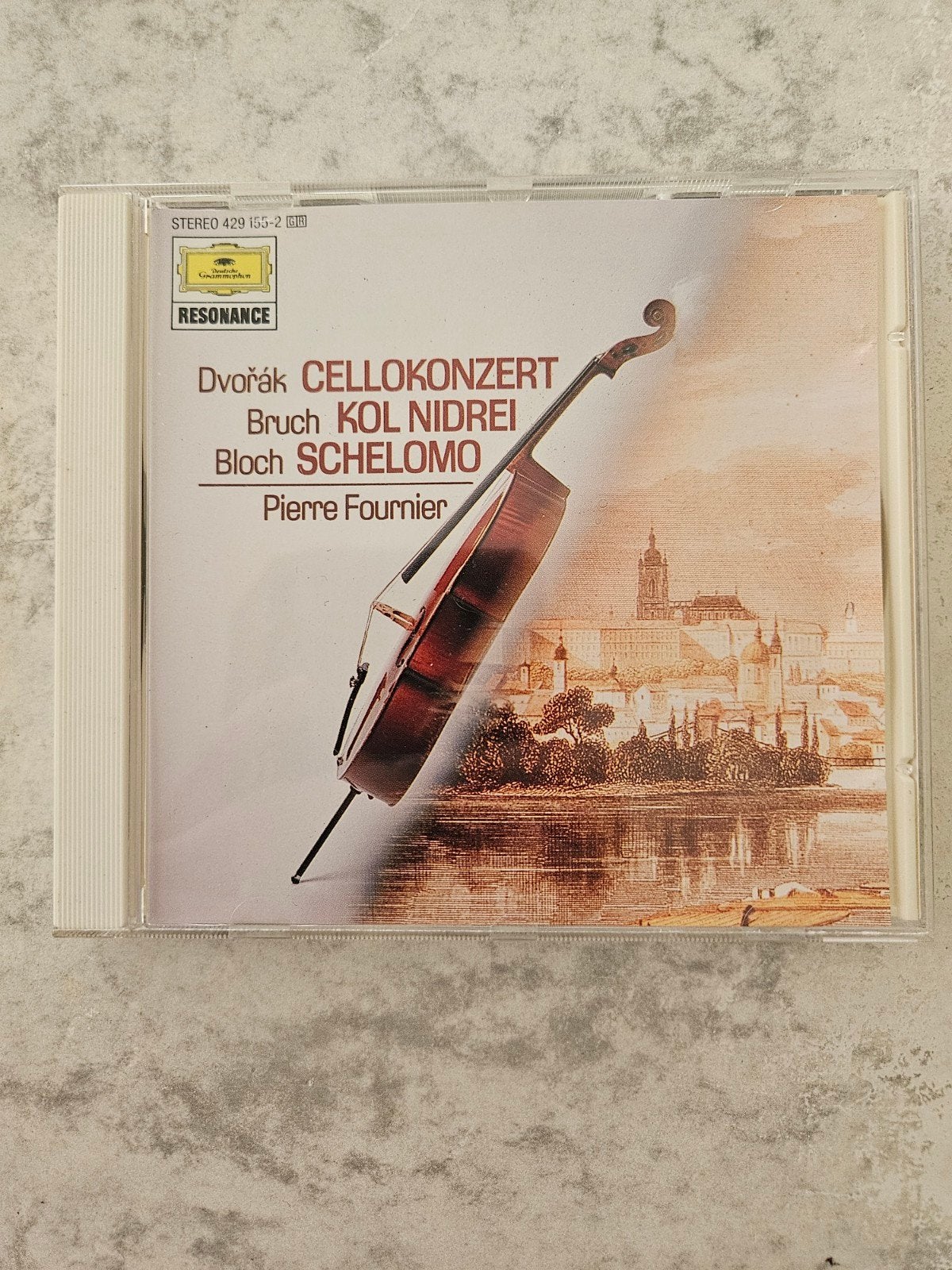 Dvořák, Bruch & Bloch - Pierre Fournier (Deutsche Grammophon, Ophalen of Verzenden, Classicisme, Gebruikt