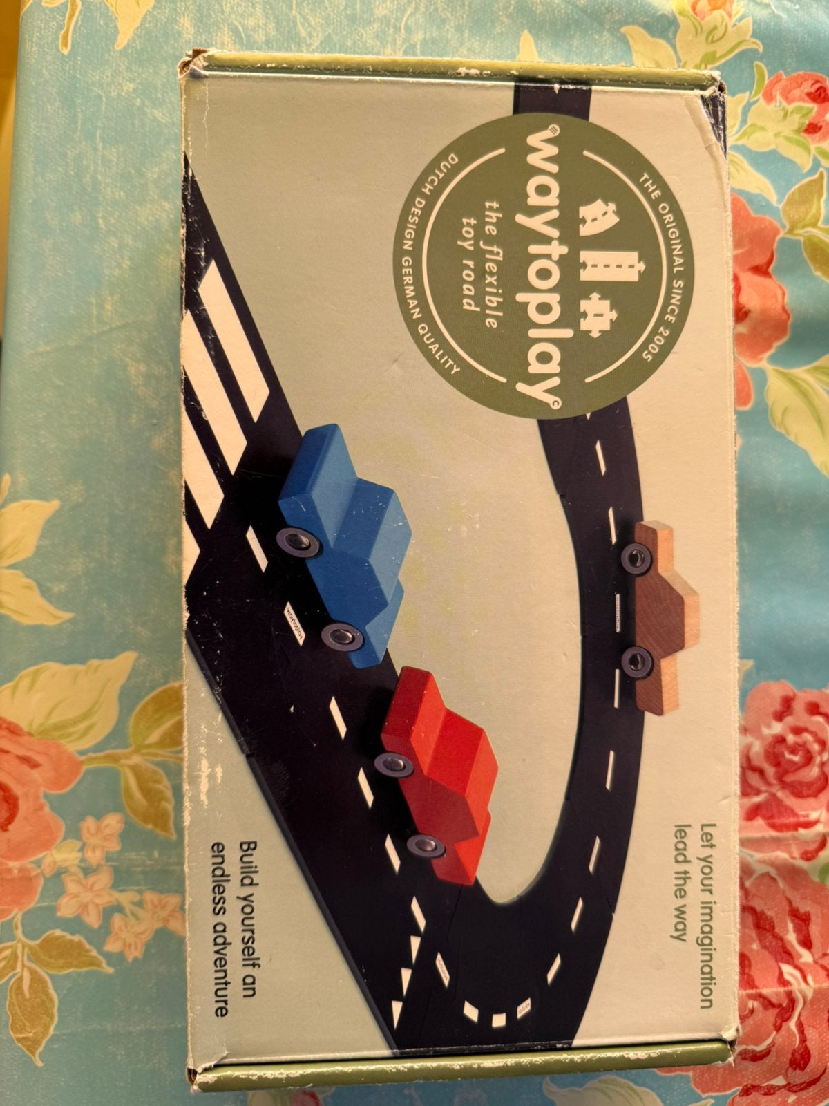 Way to play autobaan 24 delen, Kinderen en Baby's, Ophalen of Verzenden, Zo goed als nieuw, Handmatig, Overige merken