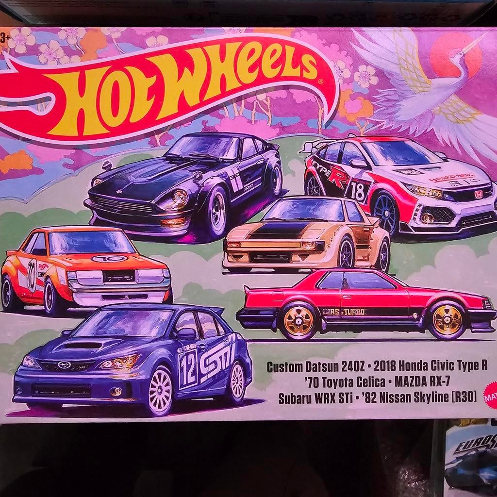 Hot Wheels Japan Historics 3 - Complete Set (6 auto's), Nieuw, Ophalen of Verzenden, Mattel Europa B.V., Gondel 1, 1186 MJ Amstelveen, Nederland