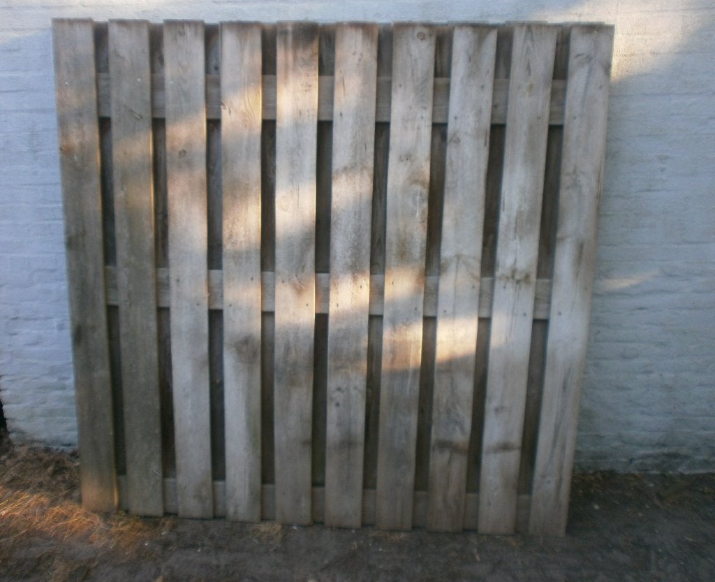 Schuttingdelen 5 stuks, Ophalen, Minder dan 3 meter, Hout, 1 tot 2 meter