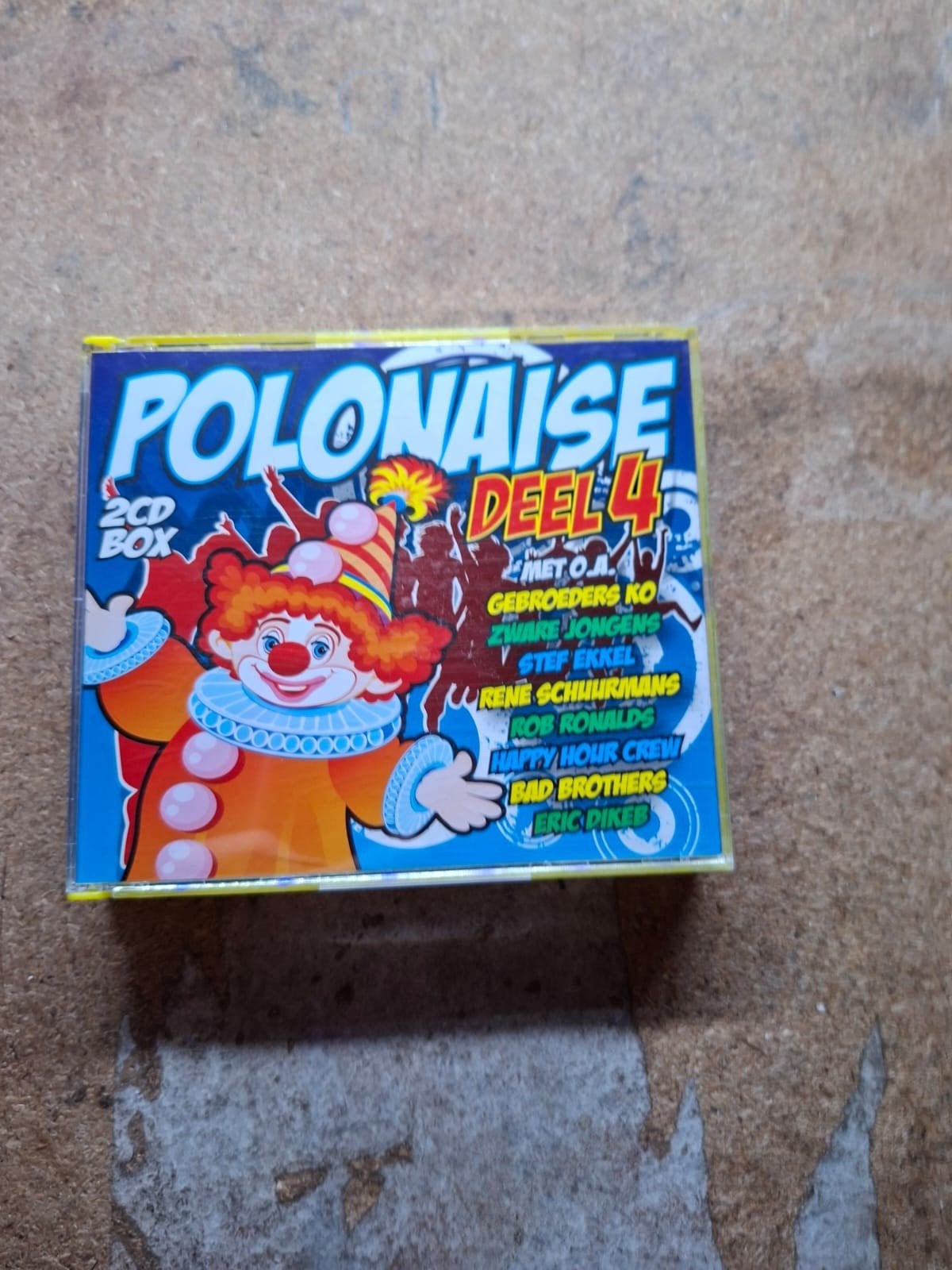 Polonaise Deel 4 - 2CD Box met diverse artiesten, Ophalen of Verzenden, Gebruikt, Feestmuziek, Boxset