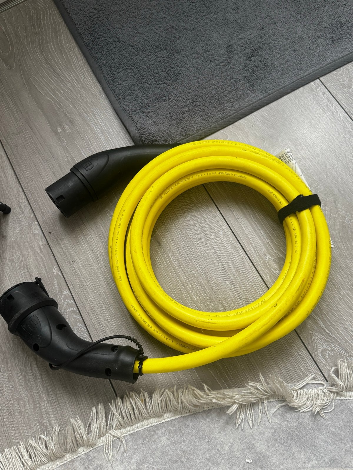 Harting Canto Laadkabel Mode 3 Type 2 - 8m - Geel, Ophalen, Nieuw