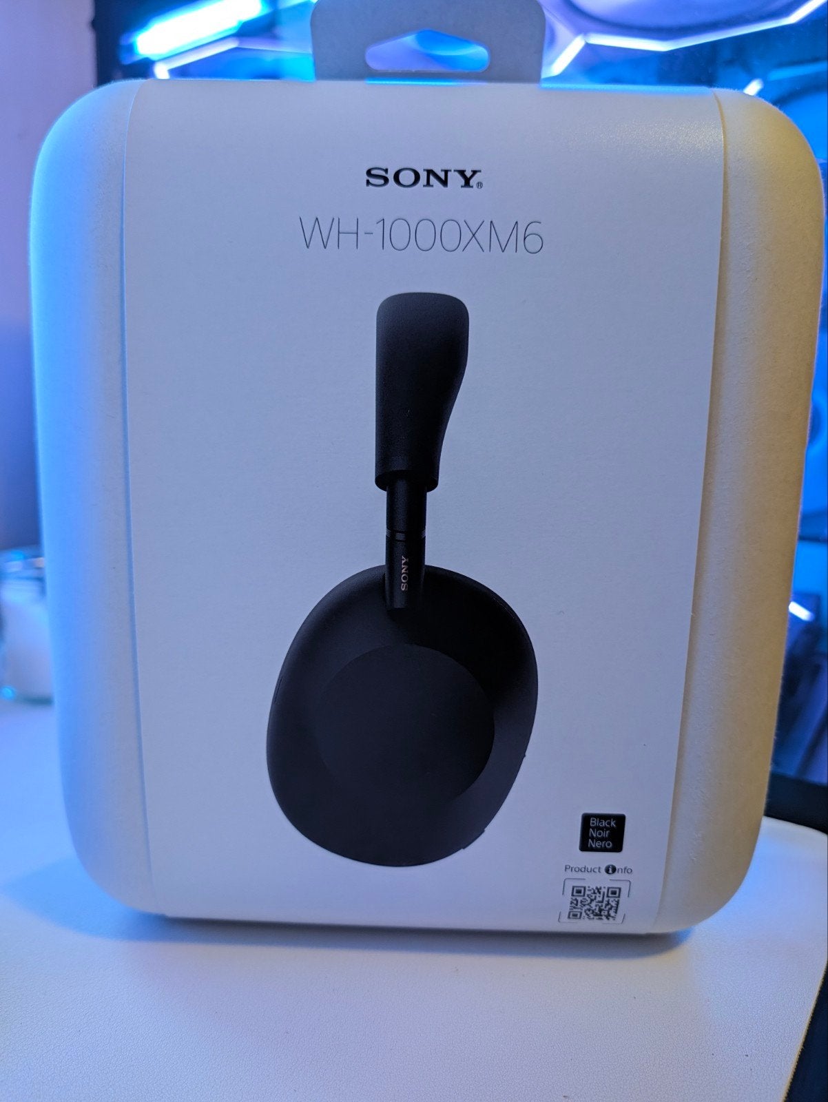 Sony WH-1000XM6 koptelefoon - Nieuw in doos, Nieuw, Ophalen of Verzenden, Bluetooth, Zwart