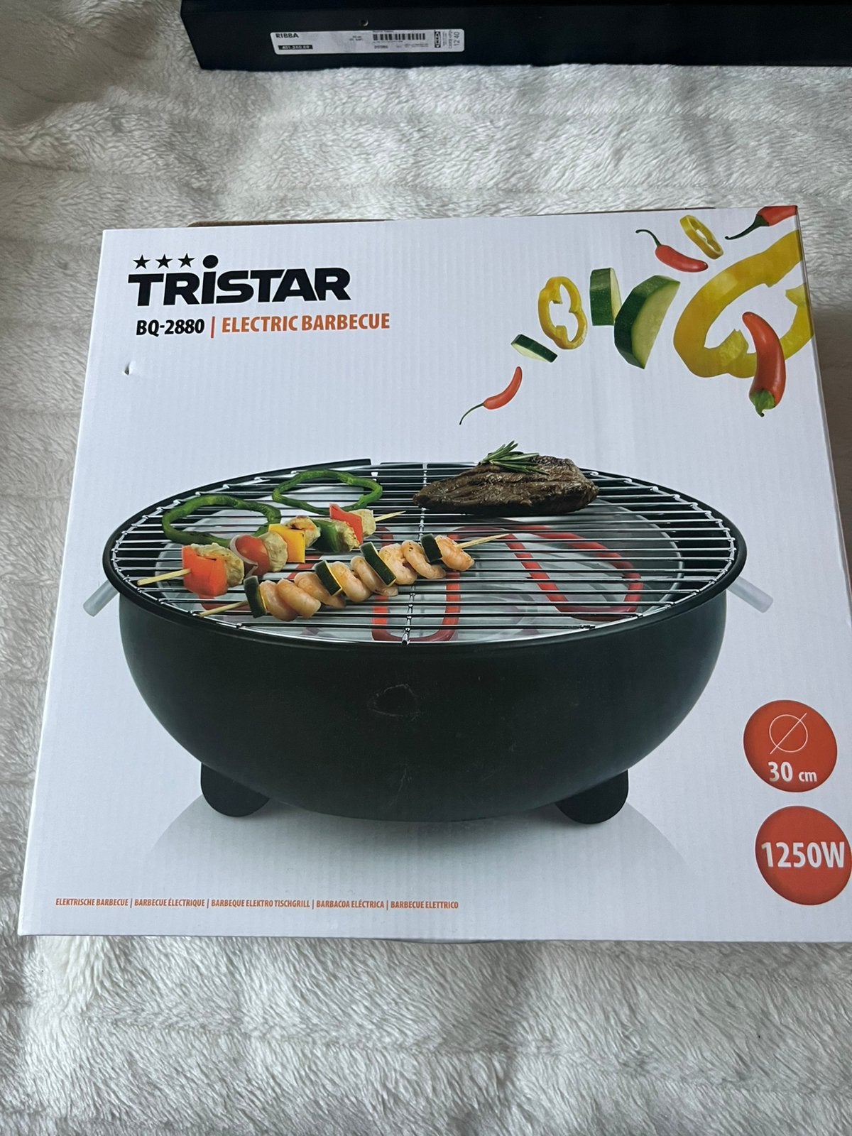 Bbq, Tuin en Terras, Elektrische barbecues, Ophalen of Verzenden, Zo goed als nieuw