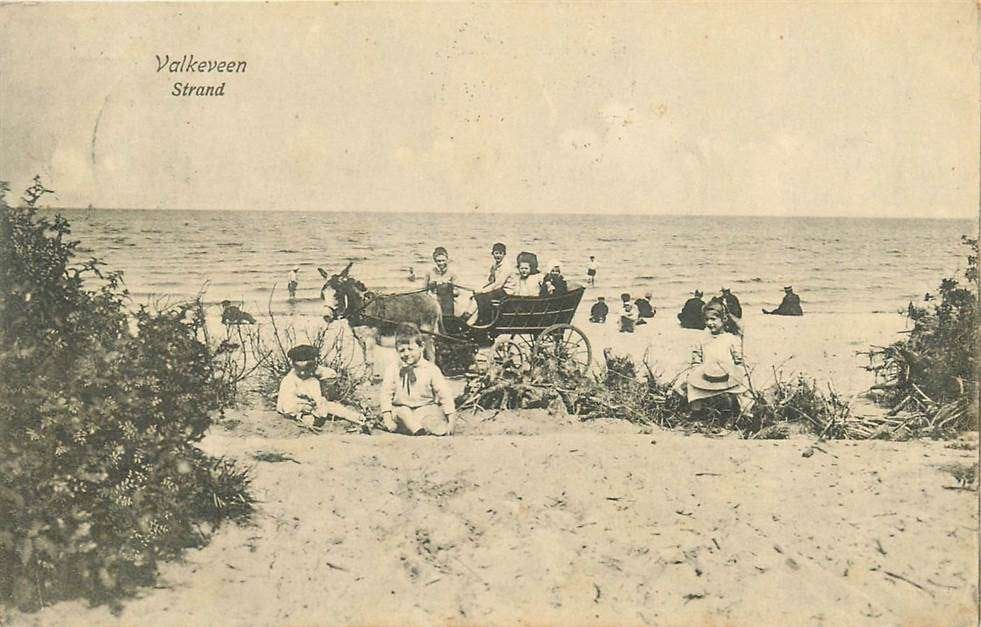 304-251-011 Valkeveen Strand, Verzenden, Voor 1920, Noord-Holland