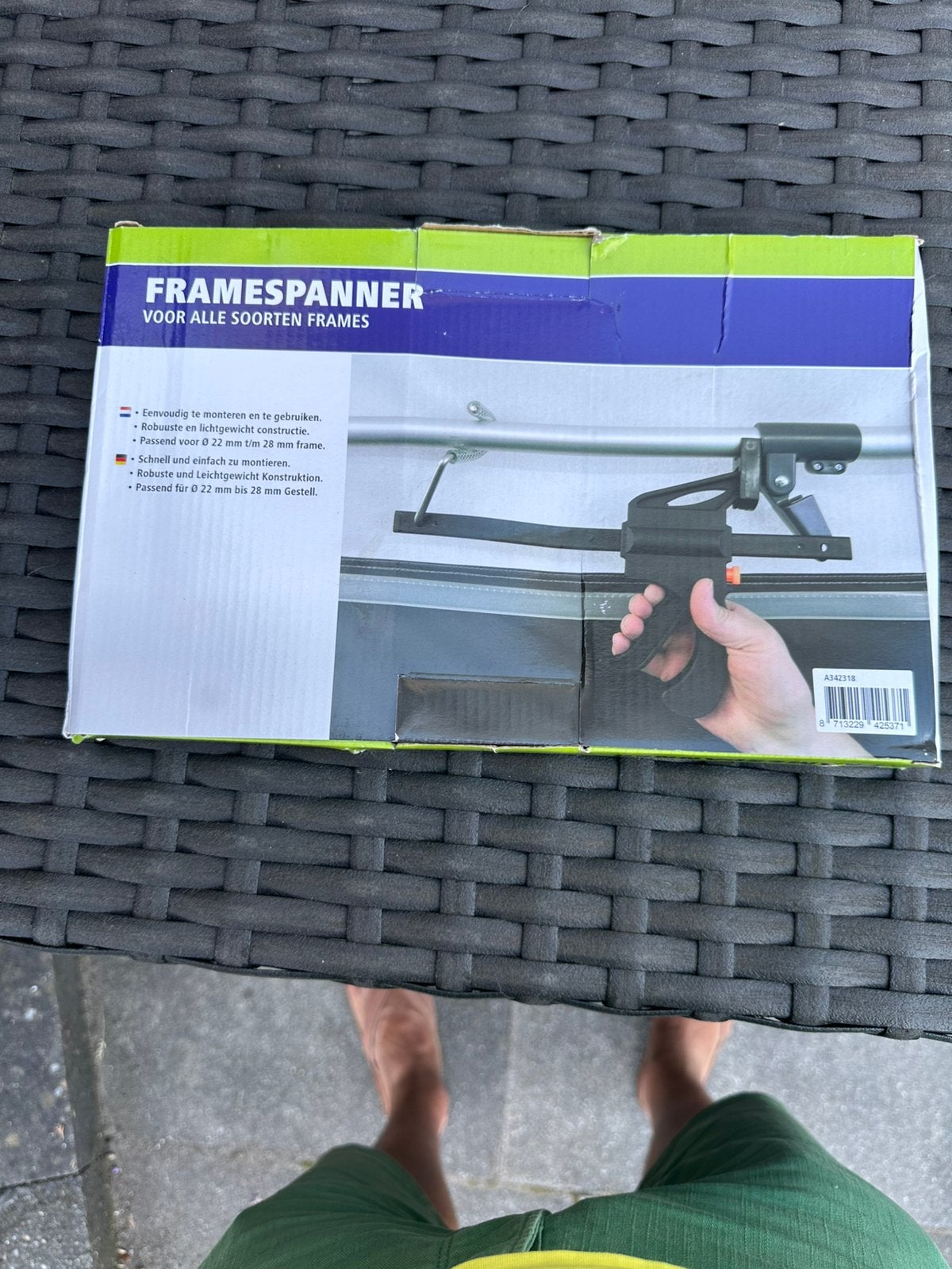 Tentframe-spanner (nieuw), Ophalen, Nieuw