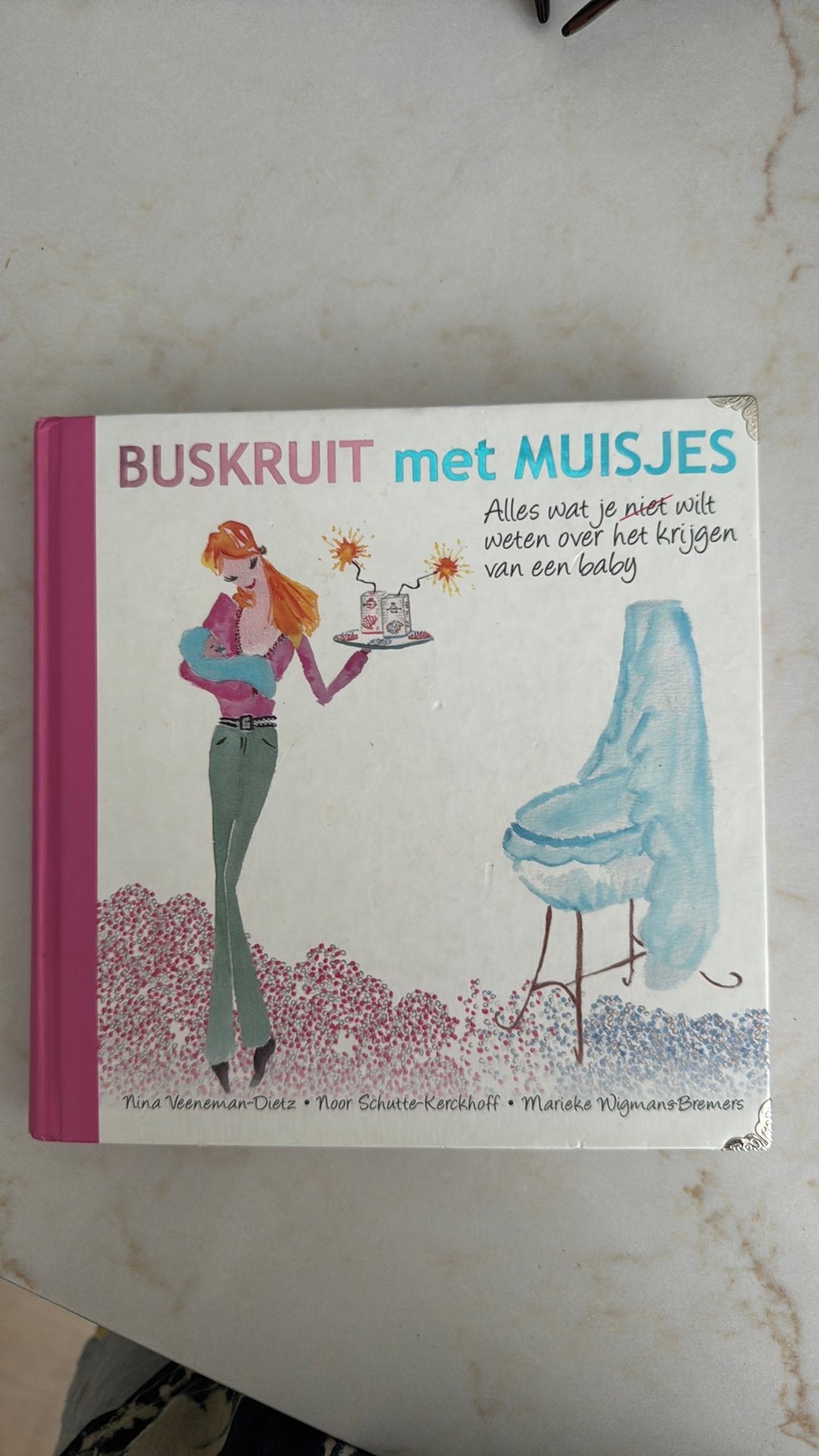 Nina Veeneman-Dietz - Buskruit met muisjes, Ophalen of Verzenden, Zo goed als nieuw, Nina Veeneman-Dietz; Marieke Wigmans-Bremers; Noor Schutte-Ke...