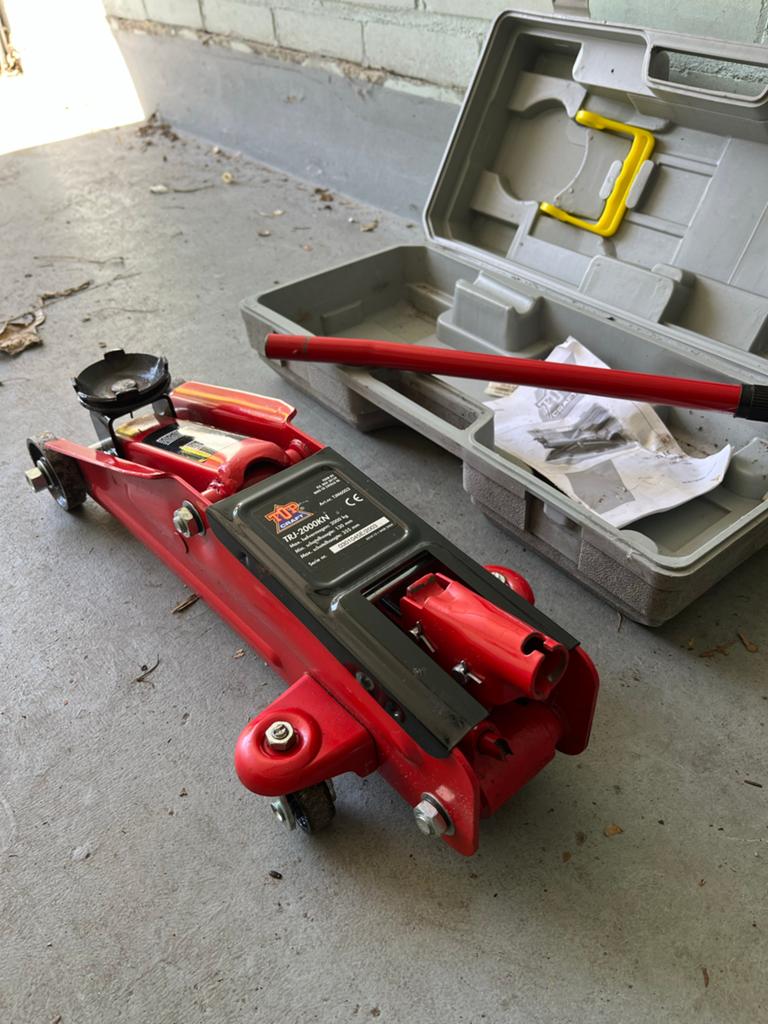 Garagekrik 2000 kg, Ophalen, Gebruikt, Hydraulisch, Garagekrik