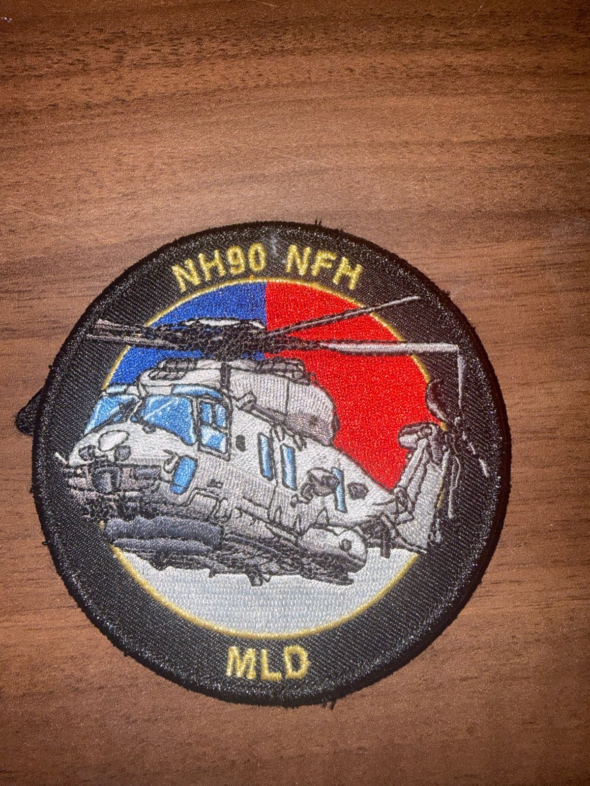 NH90 NFH MLD Patch - Marine Luchtvaartdienst, Verzamelen, Verzenden, Zo goed als nieuw