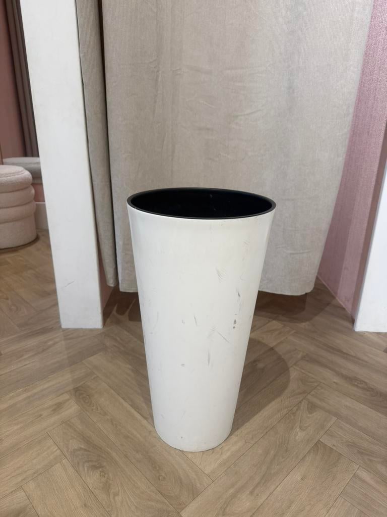 Bloempot, Tuin en Terras, Bloembakken en Plantenbakken, Ophalen, Kunststof, Gebruikt, Rond