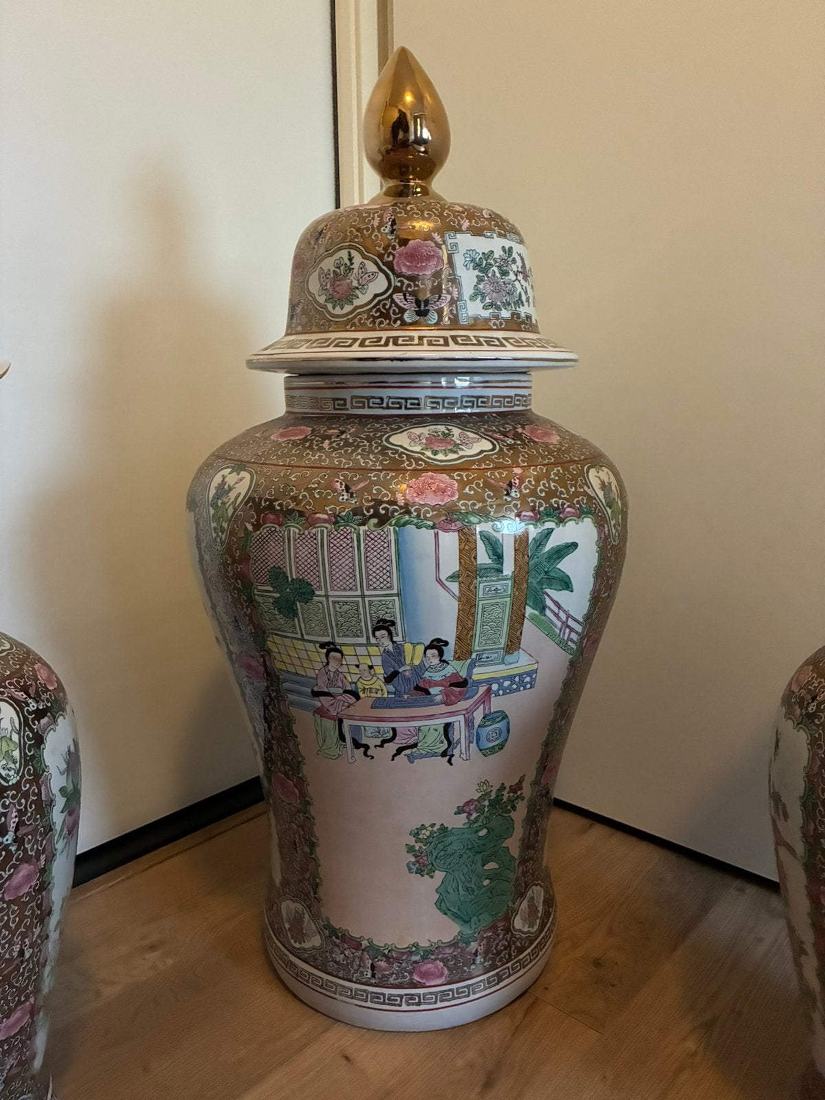 Prachtig 3-Delige set XXL Chinese vazen, Ophalen