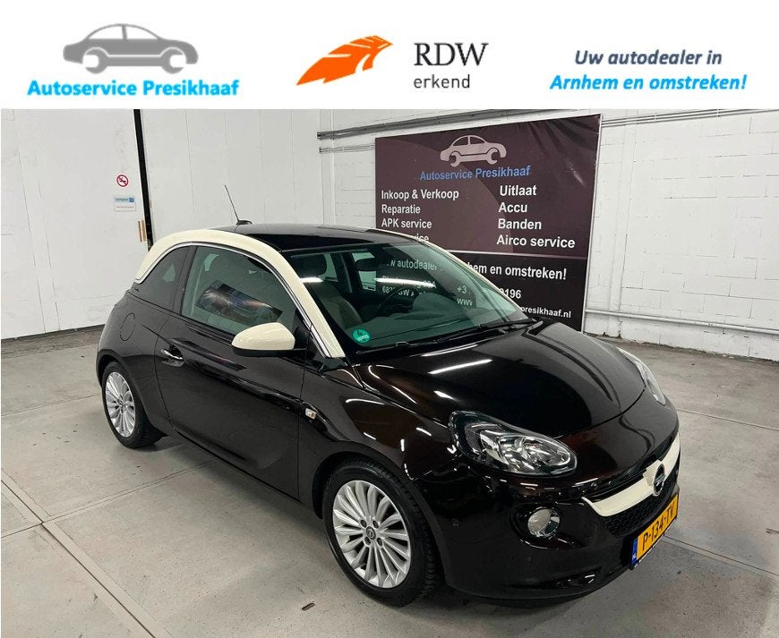 Opel ADAM 1.4 Jam HALF-LEDER / PANORAMADAK, Auto's, Voorwielaandrijving, Dealer onderhouden, ADAM, 4 cilinders
