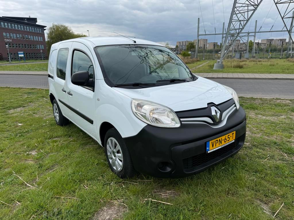 Renault Kangoo 1.5 DCI 66KW 2017 Wit EURO 6 &Standkachel, Voorwielaandrijving, Stof, 4 cilinders, Renault