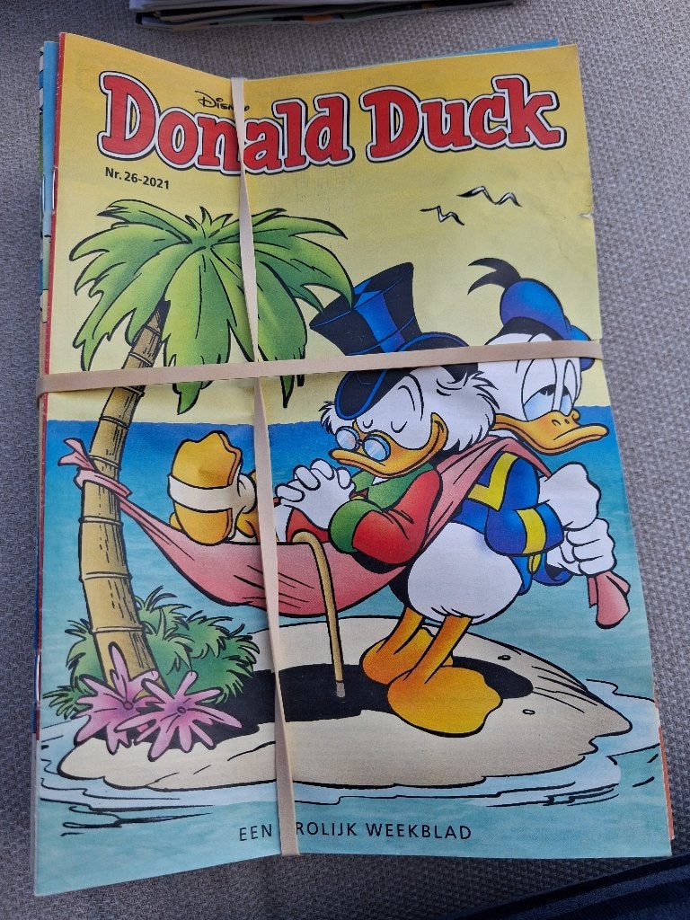 Donald Duck 2021 tweede half jaar, Boeken, Meerdere stripboeken, Ophalen, Zo goed als nieuw