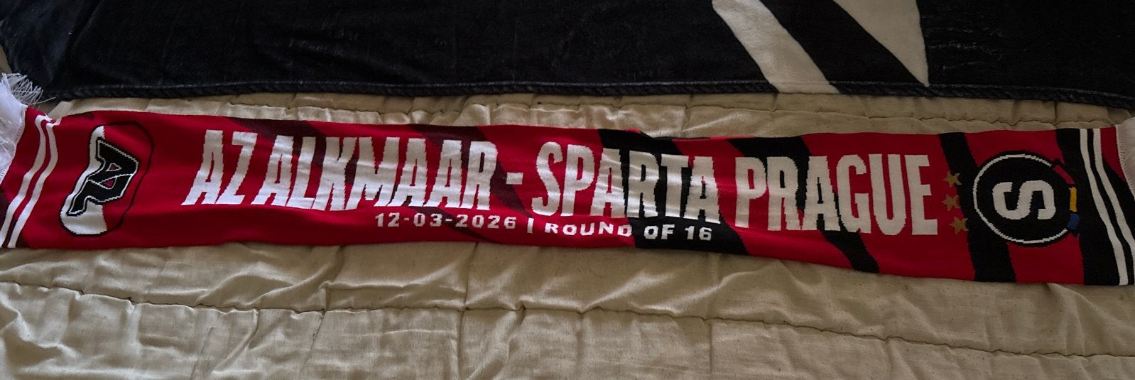 AZ Alkmaar - Sparta Praag Sjaal (12-03-2026), Ophalen of Verzenden, Zo goed als nieuw
